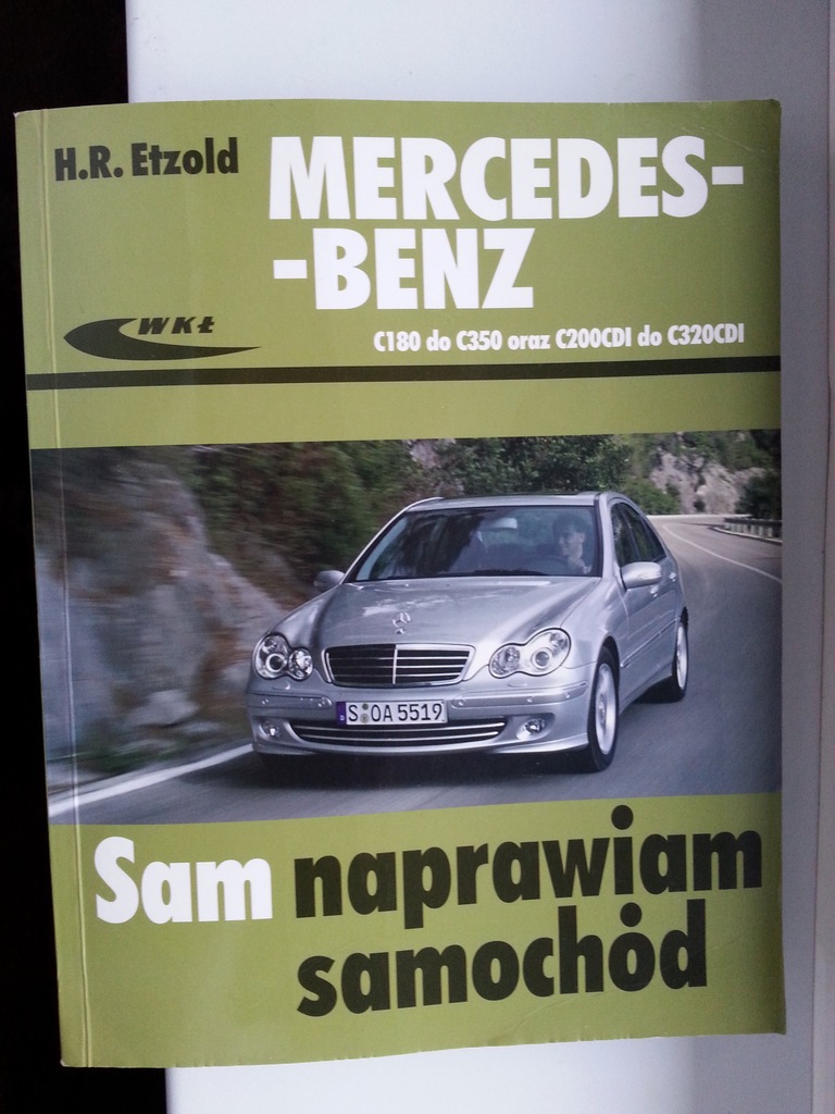 Mercedes w211 instr.naprawy. Po polsku.