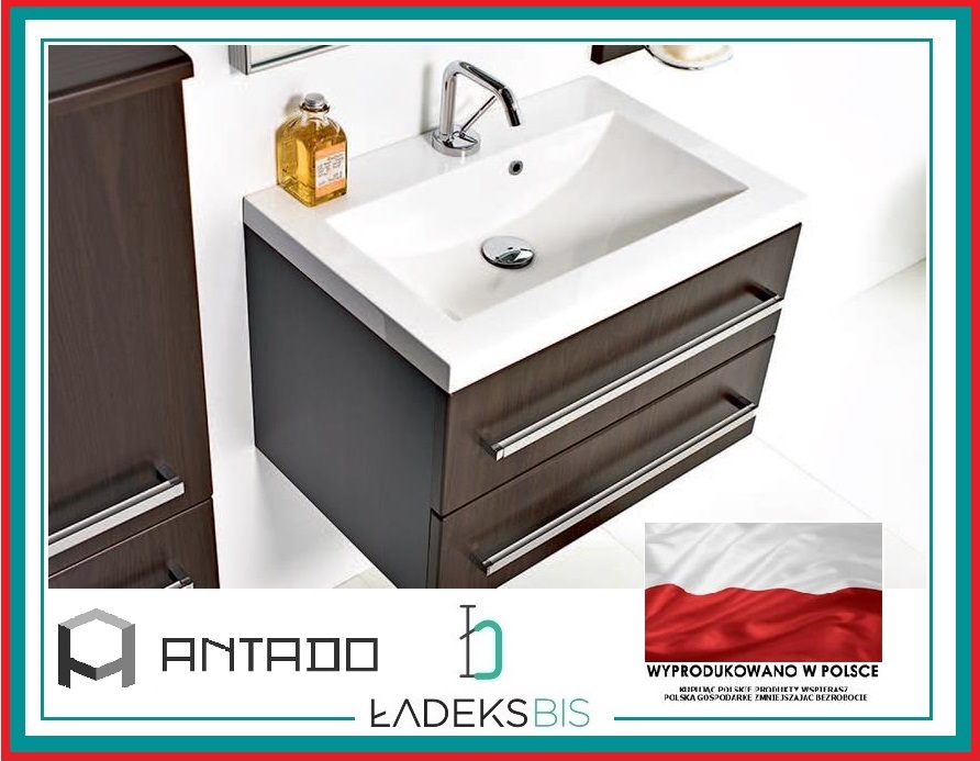 Antado VARIETE szafka 60 wenge + umywalka
