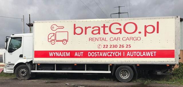 Wypożyczalnia Ciężarówek bratGO Wynajem Warszawa