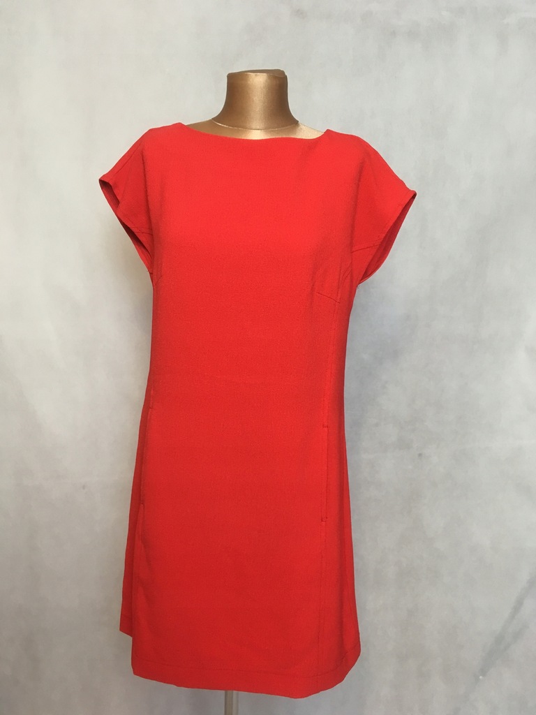 SEPPALA WOMAN, CZERWONA ELEGANCKA SUKIENKA, r. 40 - 7710176748 ...