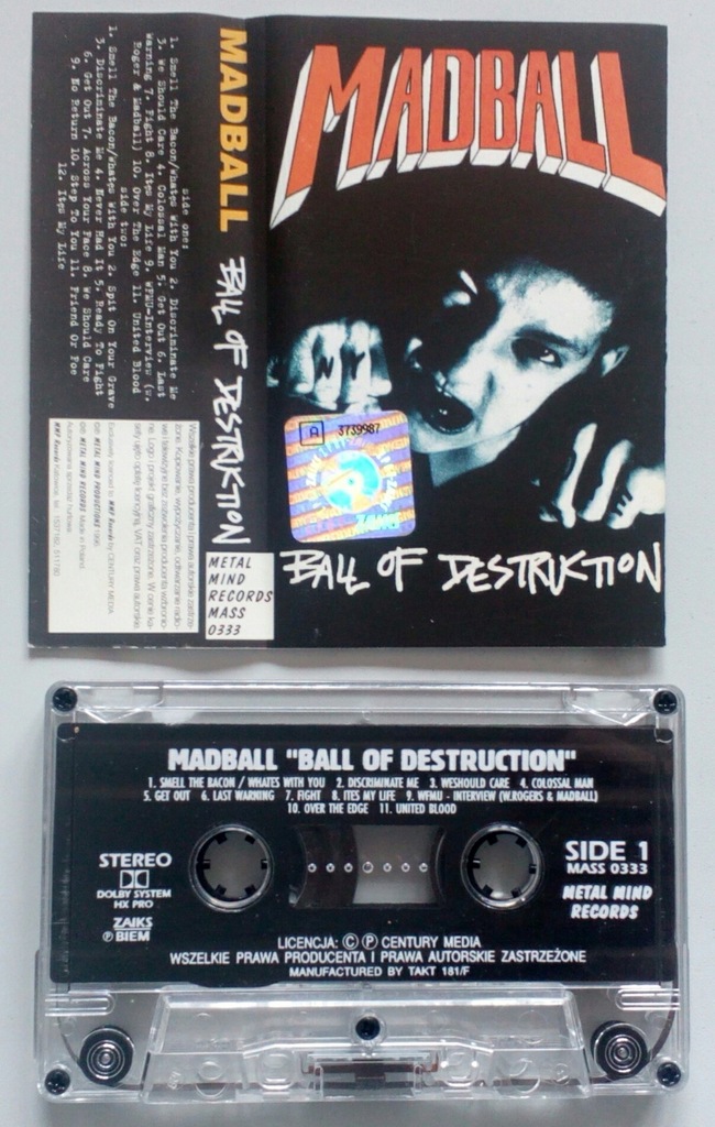 MADBALL Ball of destruction MMP '96