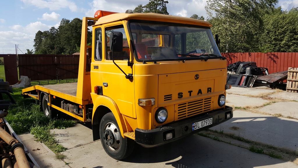 STAR 742 LAWETA POMOC DROGOWA 7580245842 oficjalne archiwum Allegro