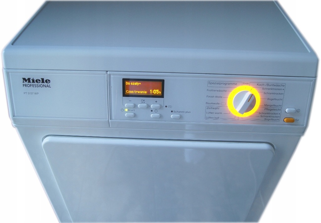 MIELE PROFESSIONAL SUSZARKA A++ POMPA CIEPŁA