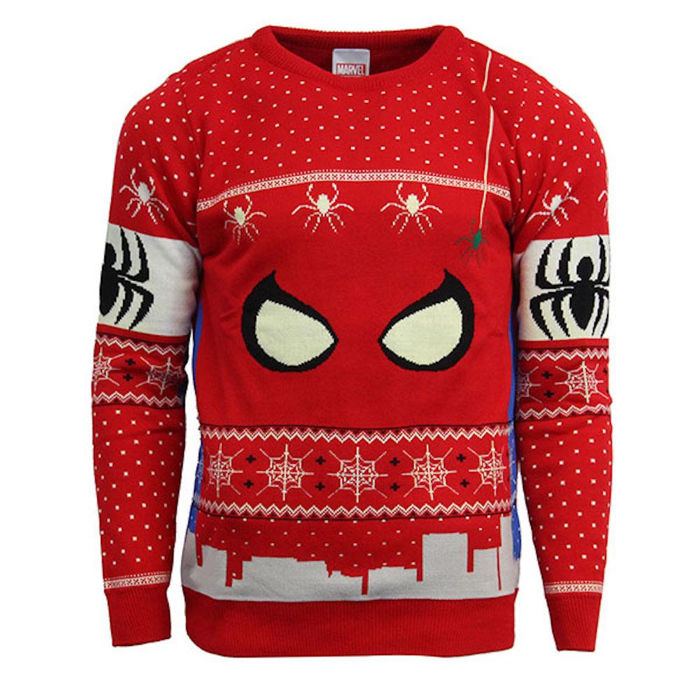 SWETER ŚWIĄTECZNY SPIDERMAN UNISEX MARVEL L 40