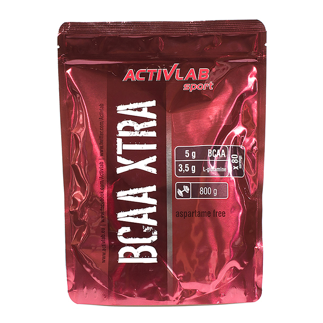 ACTIVLAB BCAA XTRA 800G +GLUTAMINA 950MG 60 KAPS ! 7137580343