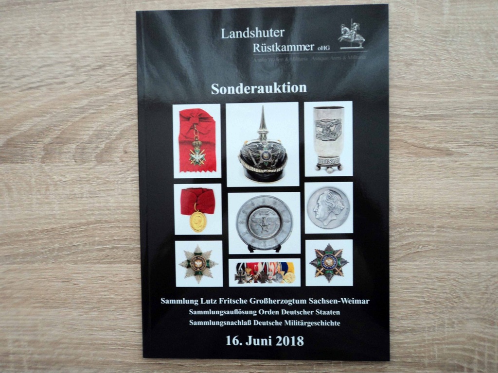 Katalog  aukcyjny  Landshuter  Rüstkammer  2018