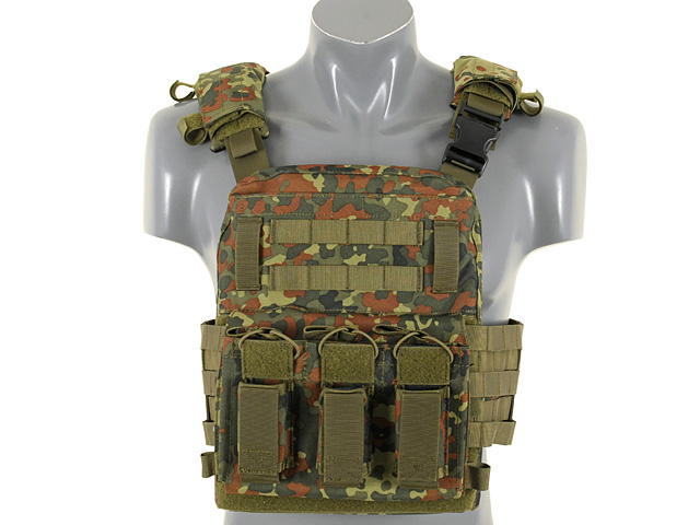 Zaawansowany szturmowy Plate Carrier - Flecktarn [