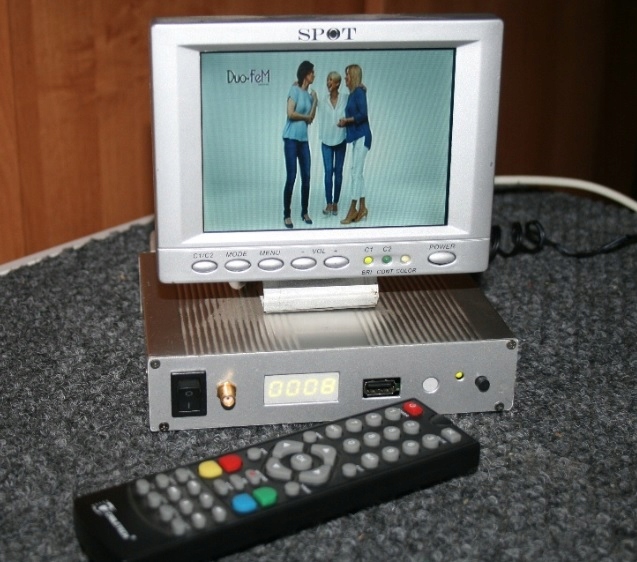 Telewizor LCD 5 cali + DVB-T