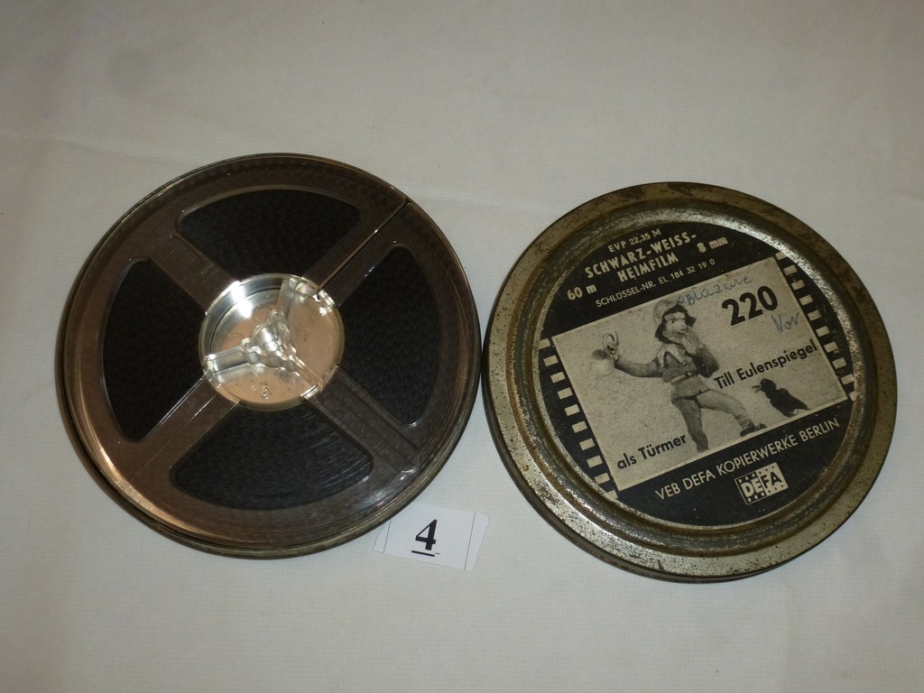 Tasma filmowa 8 mm film bajka DEFA  nr 4