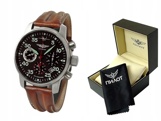 ZEGAREK POLJOT 3133 PILOT CHRONOGRAPH BERKUT 02 5957232582