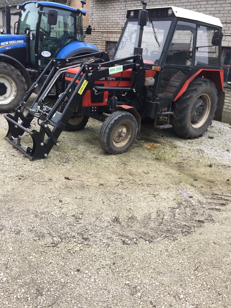 ZETOR 7211 + ŁADOWACZ STAN B.DOBRY