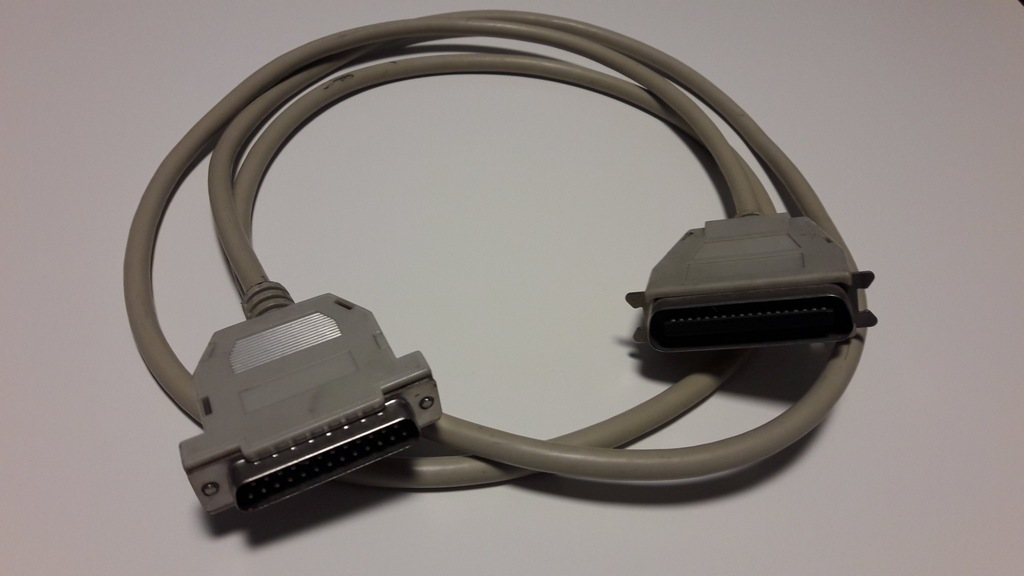 Kabel do drukarki LPT CN36M/DB25 1,8m oryginalny