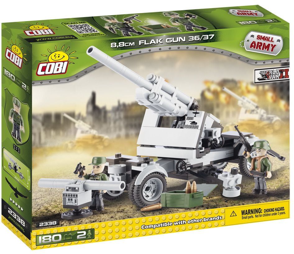 Small Army ARMATA DZIAŁO FLAK Klocki COBI 180 el.