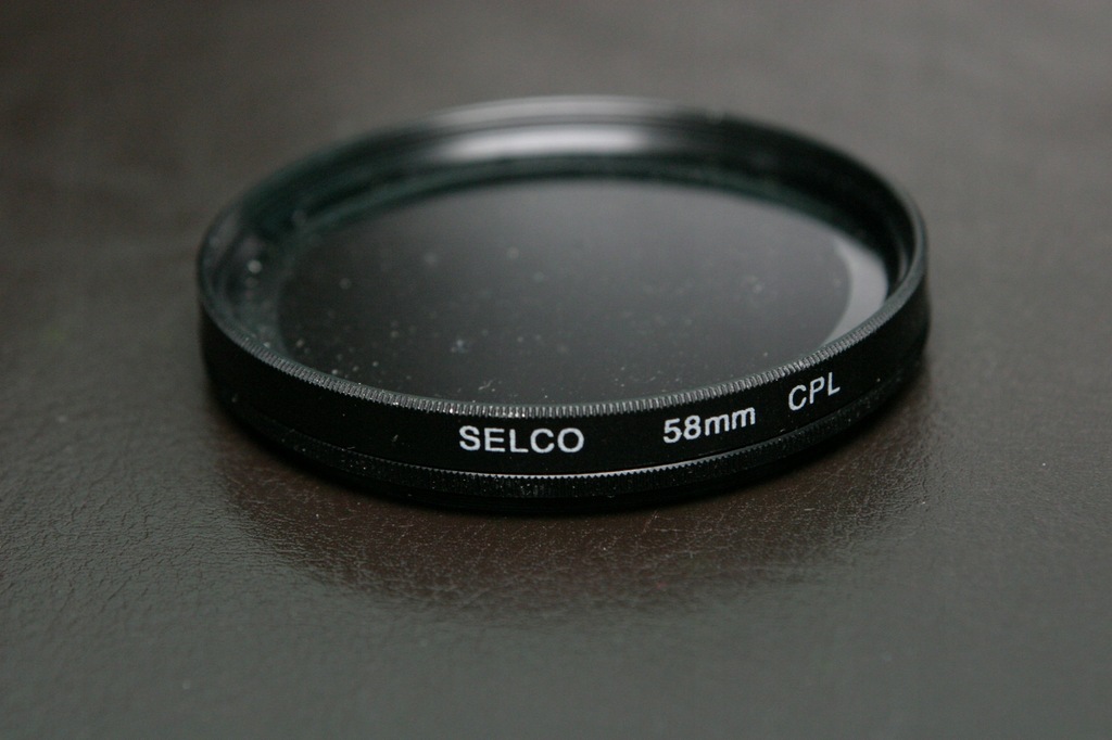 Filtr Polaryzacyjny Selco 58mm Canon Nikon