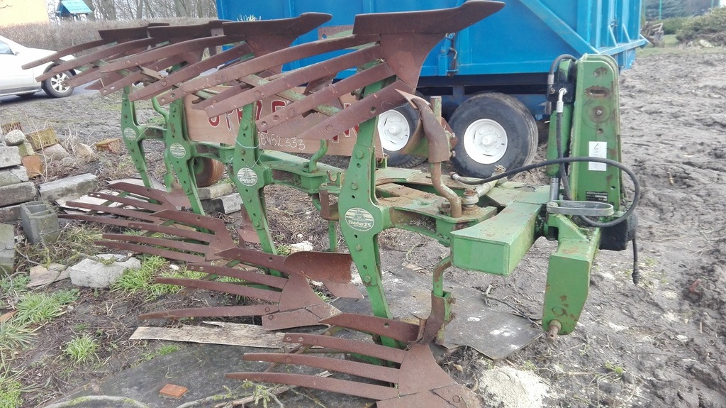 PŁUG EBERHARDT D 110M OBRACANY AZUROWY 4 skibowy