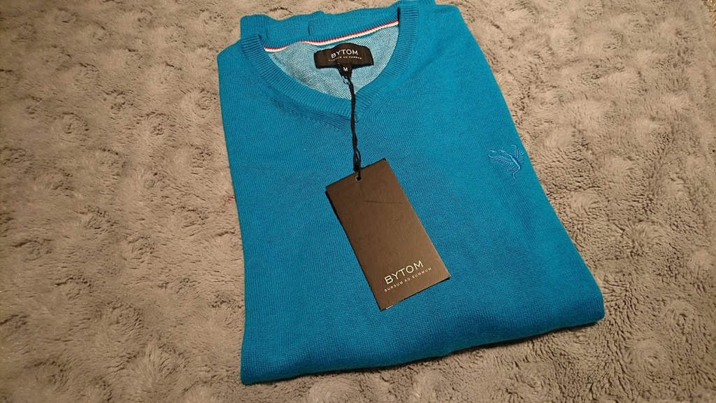 BYTOM - sweter bluzka M nowy WODNIK bawełna 100% 