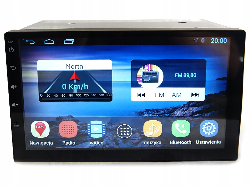 RADIO CANVA 7'' 2DIN ANDROID GPS/BT/WiFi/DIVX/USB