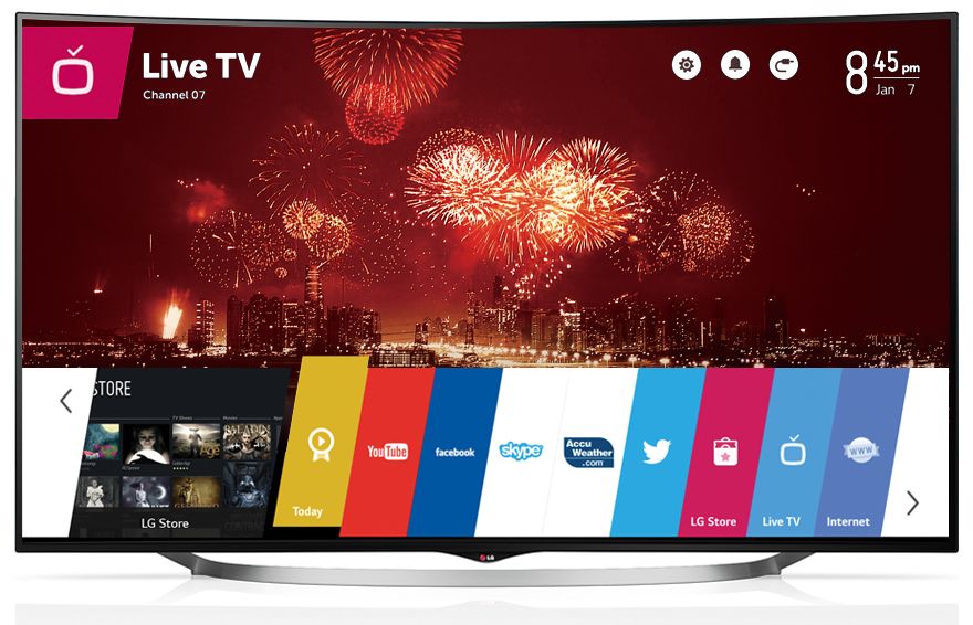 SMART TV LG 65UC970V 65'' LED 4K UHD 3D CURVED