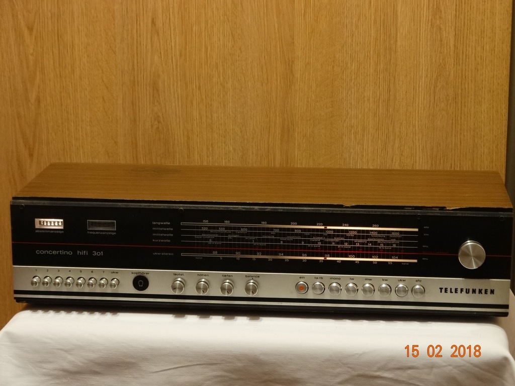 Amplituner  Telefunken - Concertino HiFi 301