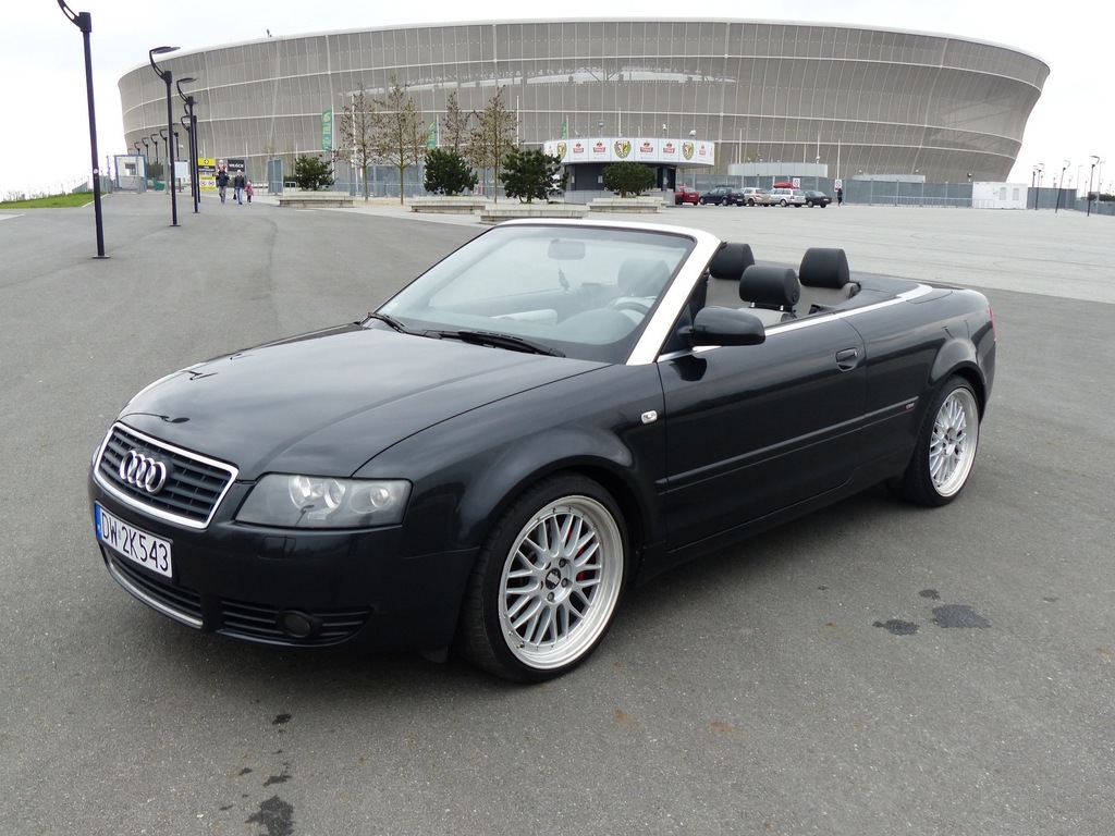 Audi A4 B6 Cabrio S line - Manual - Zarejesterowan