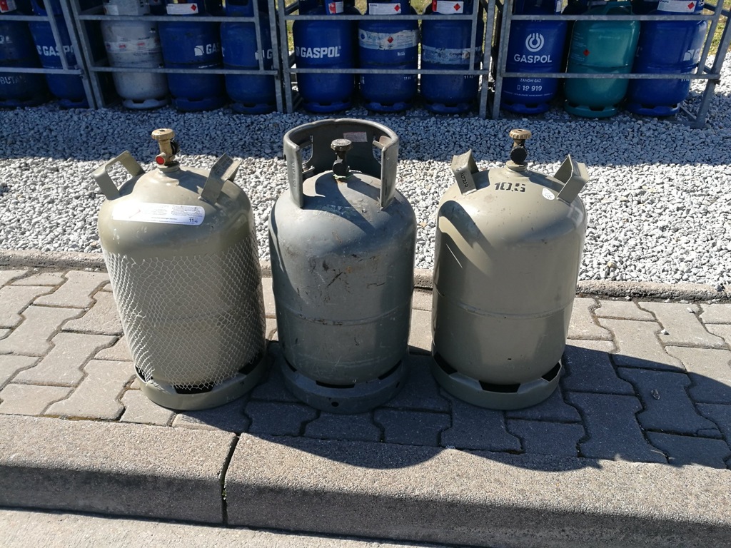 Butla gazowa 11kg Propan-Butan - niemieckie.