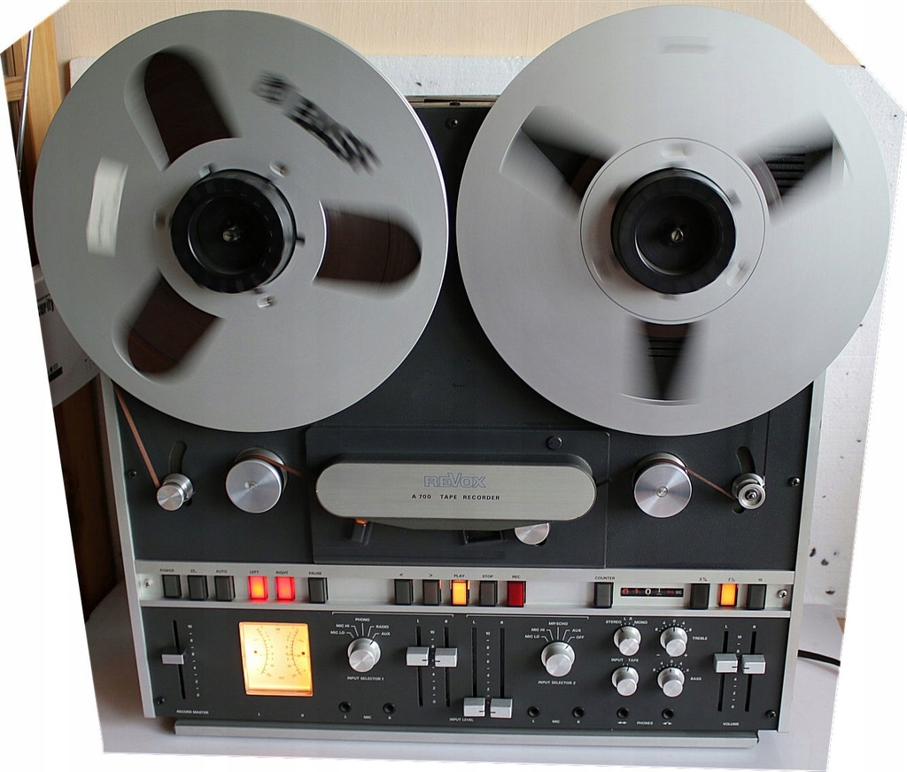 ReVoX A700 szpulowy 3-speed, 2 track