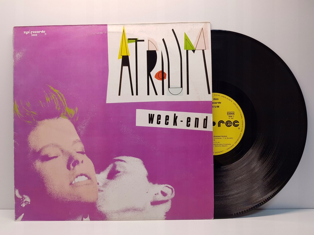 Atrium - Week-End ITALO DISCO Maxi Farina ZYX