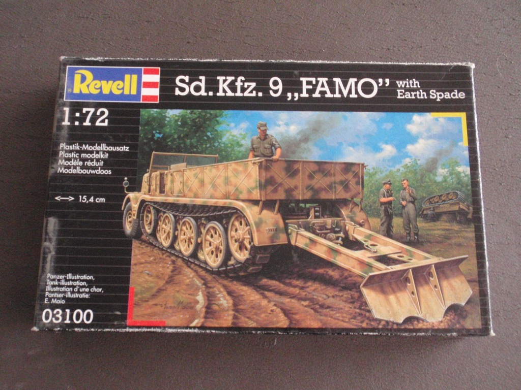 samochód Sd.Kfz 9 "Famo" - Revell