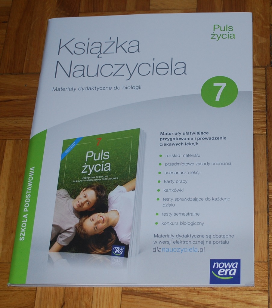 Moja Nowa Era Dla Nauczyciela PULS ŻYCIA KL 7 książka nauczyciela NOWA ERA - 7195788727 - oficjalne