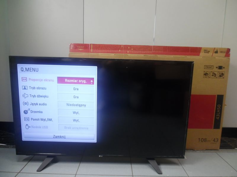 TELEWIZOR LED LG 43LH500 FULL HD