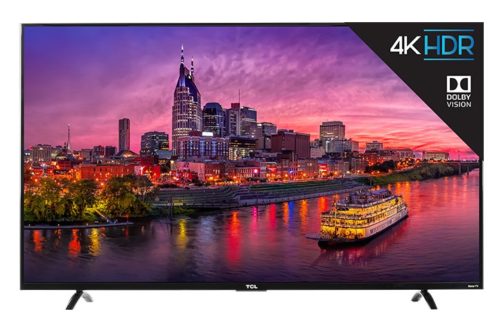 TV TCL 55P605 55' 4K ROKU TV HDR Menu ENG No Tuner