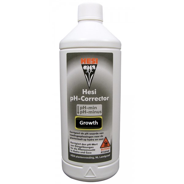 Hesi regulator pH minus Grow na wzrost 1L HNO3 38%