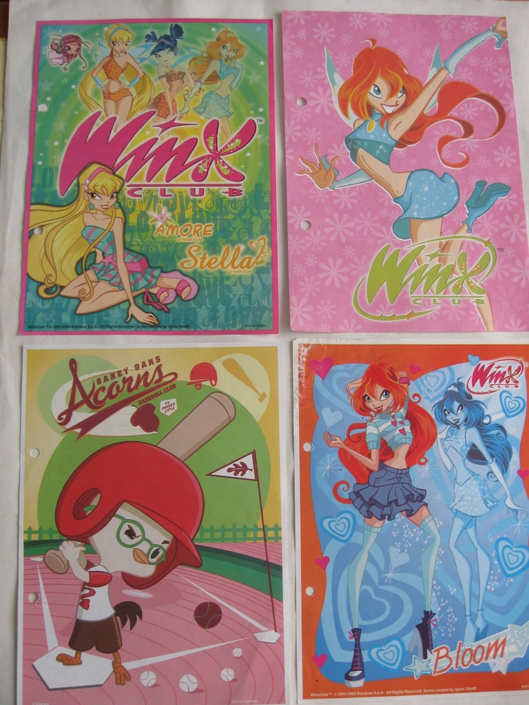 KARTECZKI  WINX CLUB
