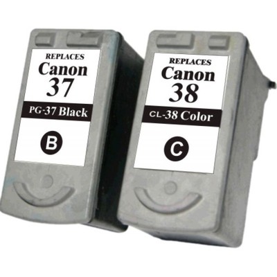 Zestaw canon PG 37 + CL 38 PG37 CL38 FV IP 1900 - 7015435807 ...