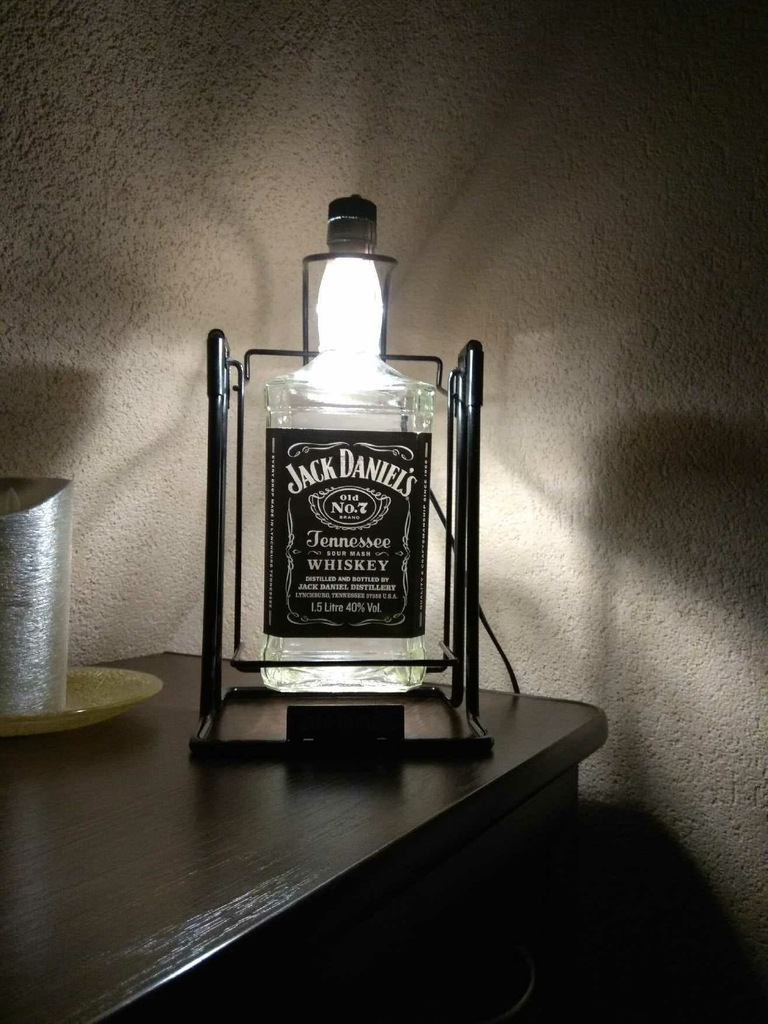 Lampa stołowa ozdobna Jack Daniels