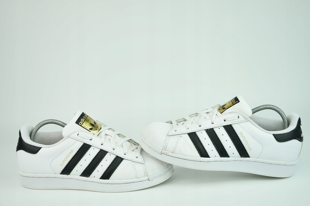 BUTY ADIDAS SUPERSTAR C77154 ROZM.35 1/2 SKÃRA - 7680520918 - oficjalne archiwum Allegro