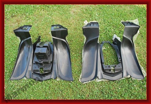 OWIEWKI PLASTIKI QUAD ATV Tylne BASHAN NOWE!