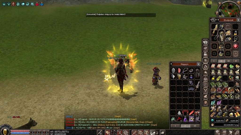 Konto Metin2 Zerios