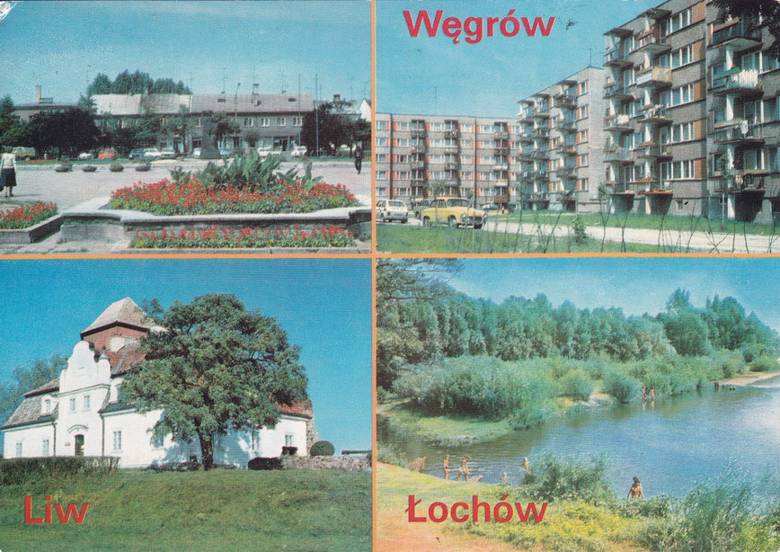 WĘGRÓW - PL. DZIERŻYŃSKIEGO - ŁOCHÓW - LIW - ZAMEK