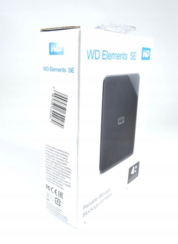 Dysk zewnętrzny WD Elements SE 4TB USB 3.0 + ETUI - 11754997567 - oficjalne  archiwum Allegro