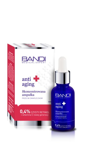 Bandi ANTI AGING ampułka z retinolem,p/zmarszczkom