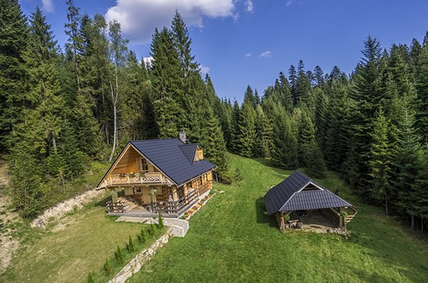 DOMEK W GÓRACH - Leśna Bacówka,koło wyciagów