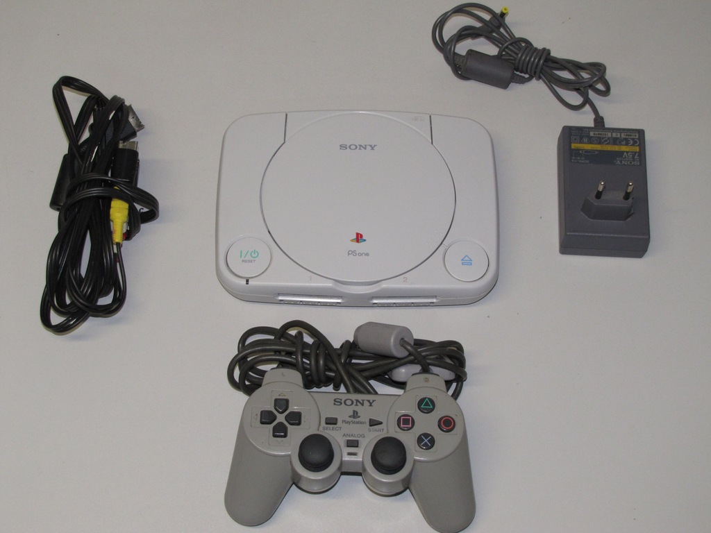 PS One PS1 SONY PlayStation 1 Slim z chipem + pad