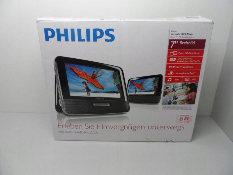 ZESTAW DVD PD7022T DO SAMOCHODU PHILIPS