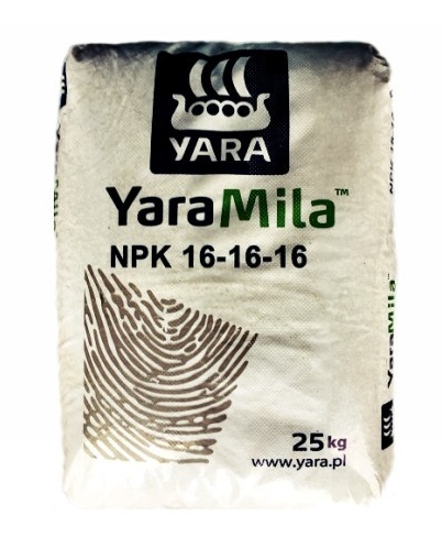 YARA MILA COMPLEX 25 KG 16-16-16 TYPU NITROFOSKA