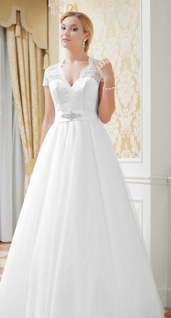 Suknia Ślubna rozmiar 36-38 IGAR (model: MALWINA)