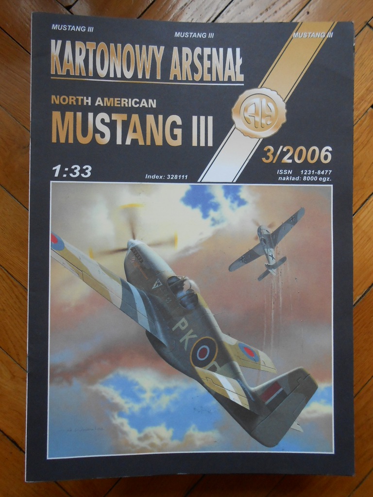 Kartonowy Arsenał Haliński - Mustang III