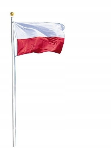 ALUMINIOWY MASZT FLAGOWY 6,20m FLAGA POLSKI GRATIS