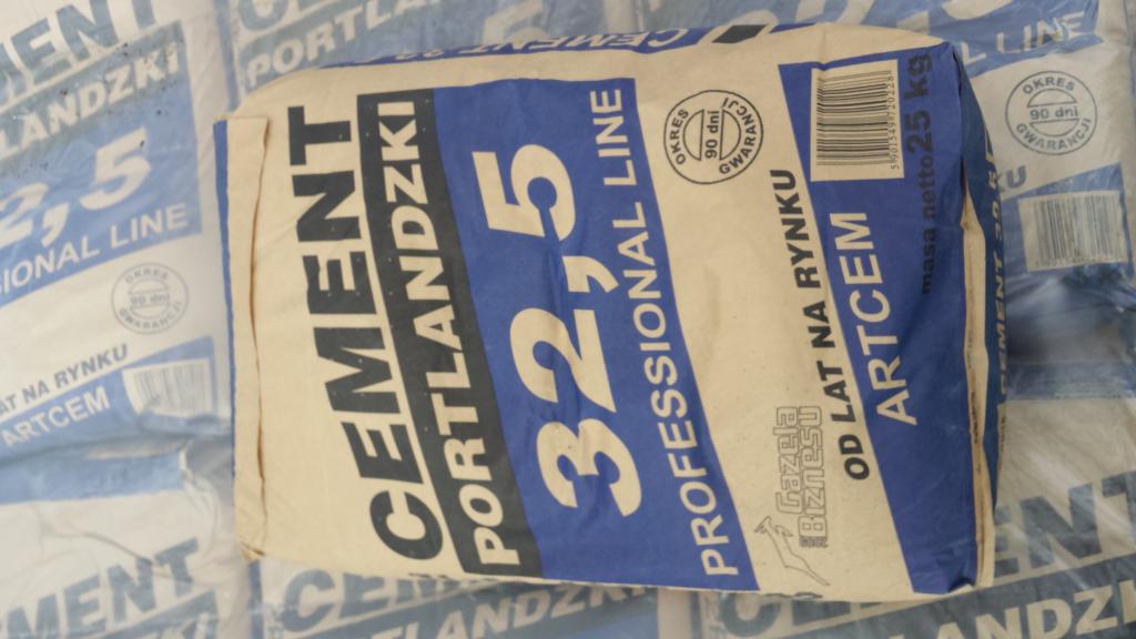 Cement II/B-V 32,5 R cena 219zł/t+Vat ''Promocja''
