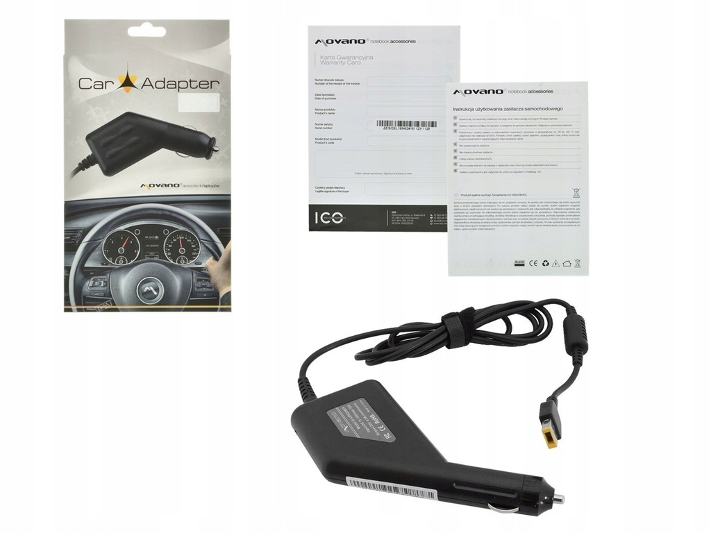 Ładowarka samochodowa LENOVO Ideapad Z510 7510163629 Ładowarka samochodowa 12V LENOVO Ideapad Z510 AUTO